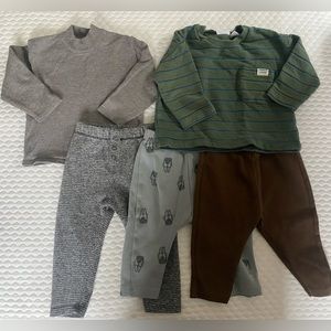 Lot of Zara Baby Boy Clothes, size 6-12 Months